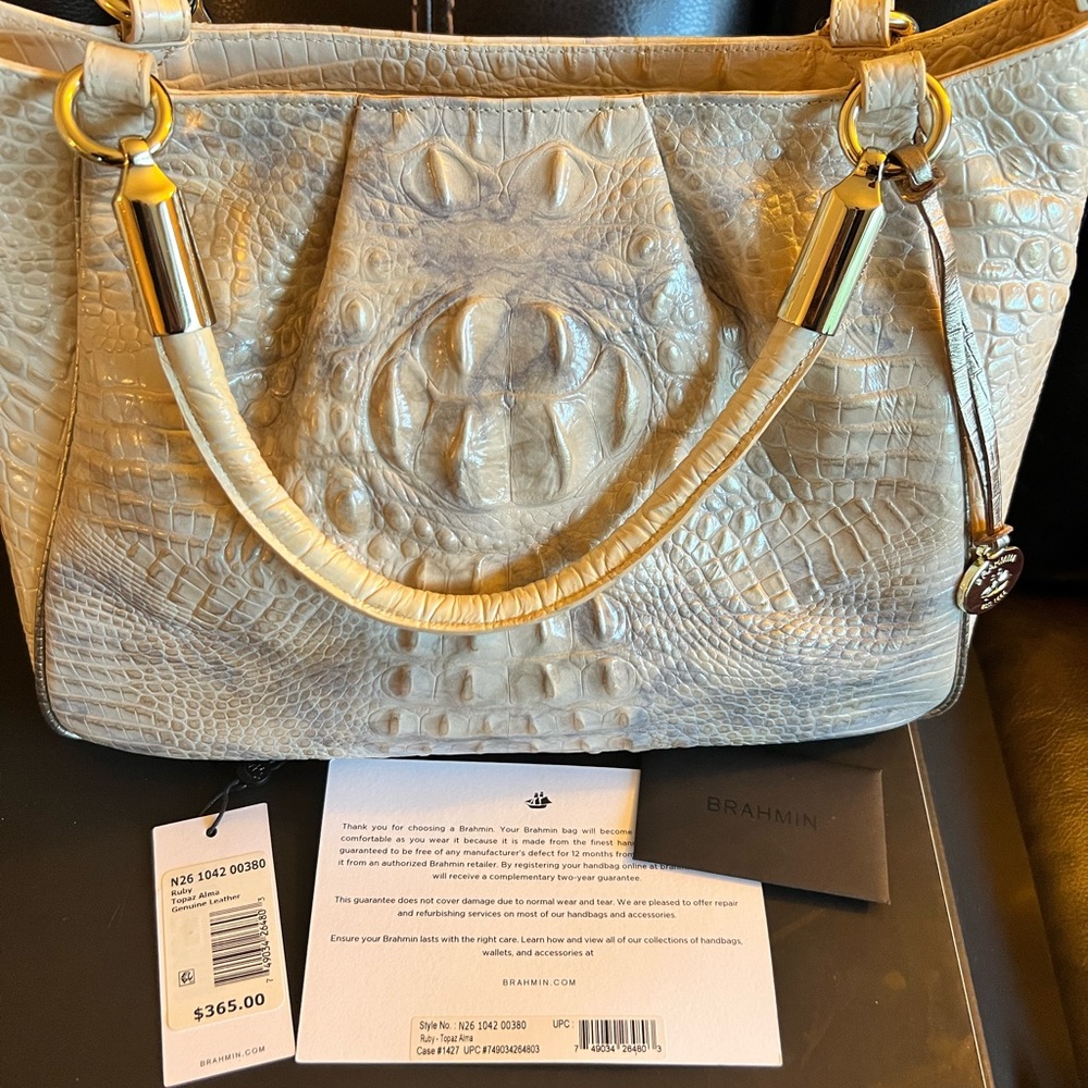 Brahmin Topaz Alma